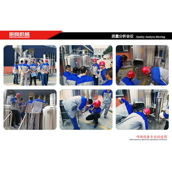 10HL Stainless Steel Brewing Equipment Indoor / Outdoor With Mobile CIP System