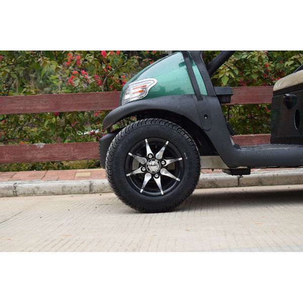 Гольфа автомобиля клуба 2 пассажиров цвет 2900*1200*1700мм электрического дефектный зеленый