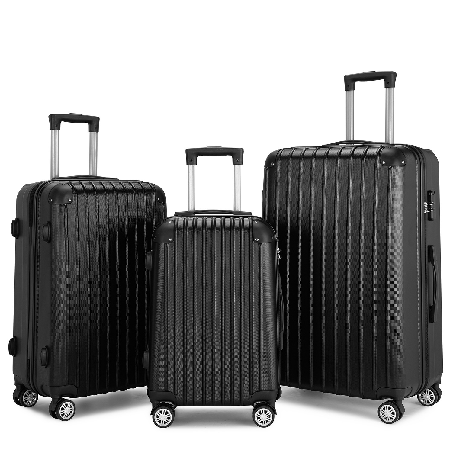 Wholesale Unisex Waterproof ABS Trolley Case Luggage Set New Hot Spinner with Wheel Factory Priced Suitcases