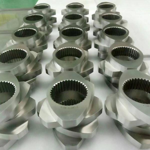 CPM240 Extrusores de parafusos duplos Elementos de parafusos e segmentos de parafusos de blocos de engate