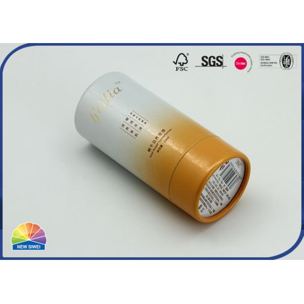 Glittery Stamping Offset Print 20ml Paper Packaging Tube Box