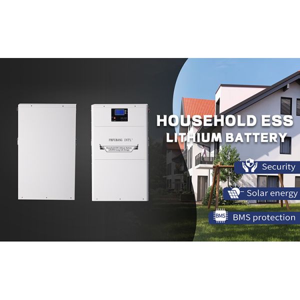Lifepo4 batterie à énergie solaire, paquet de batterie de panneau solaire de 51.2V 200AH 10kw