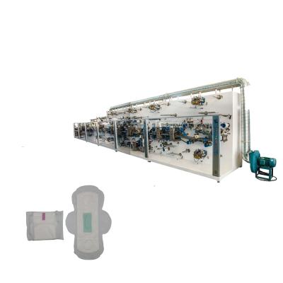 Almofadas sanitárias automáticas ultrassônicas do absorvente super que fabricam a máquina 300pcs/min