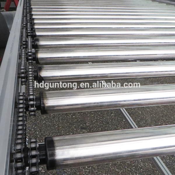 Stainless Steel Adjustable Height Conveyor 0.4kW - 22kW With Sprocket
