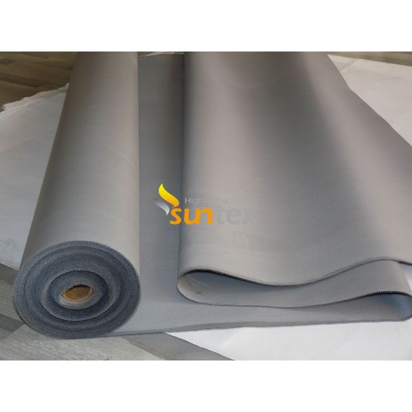 High Temperature Thermal Insulation Silicone Glass Fabric Cloth For Welding Protection,Fire Curtains