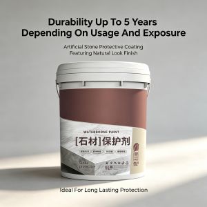 Fire Prevention Stone Protector with Water Repellent and Natural Look Finish for