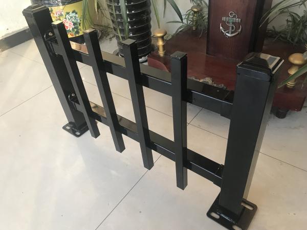 Flat Top Tubular Steel Fence Panels 2100mm height x 2400mm Width Rails 40mm x 40mm upright 25mm x 25mm