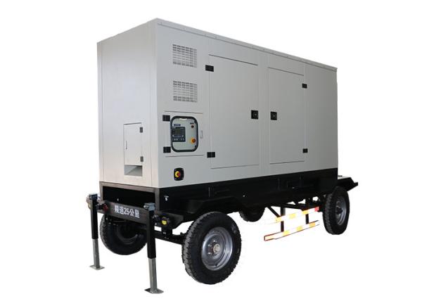 A água exterior de 80kw 100kva refrigerou o gerador diesel resistente de baixo nível de ruído