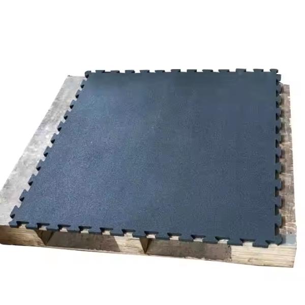 15mm and 20mm High Elastic Interlock Rubber Floor Gym Mat for Protective Flooring and Shock Absorption with Protection