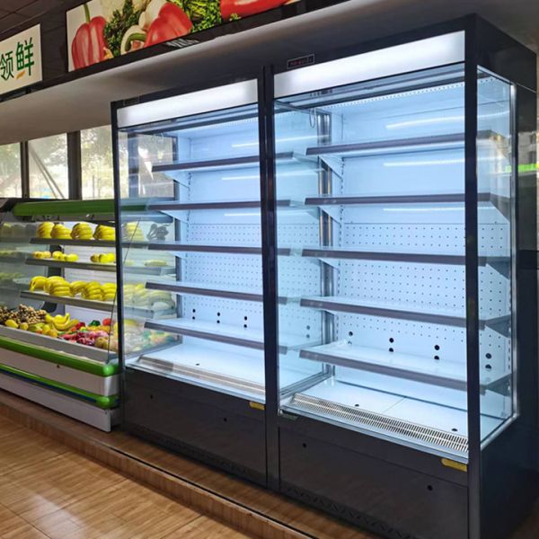 Supermarket/Store External Unit With Five Layer Shelf Design For Refrigerated Storage Of Goods Open Type Freezer