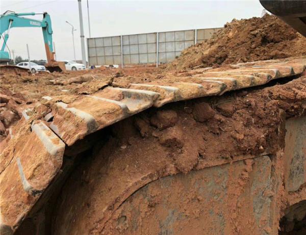 used hyundai 215-7 chain excavator in korea/ original hyundai 215-7 excavator with breaker