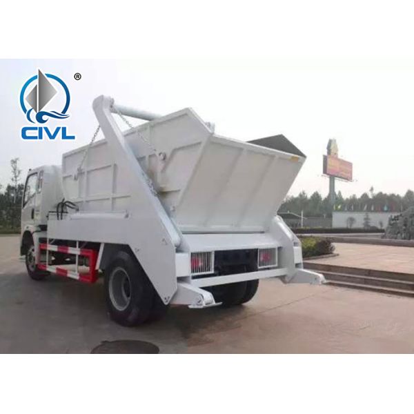 Arm Swing Waste Collection 6 Cbm Garbage Compactor Truck