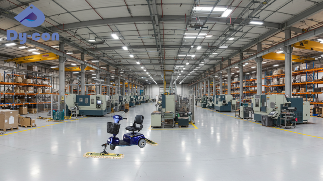 Eco Friendly Traditional Mop And Electric Cars Combination For Smooth Floor Cleaning