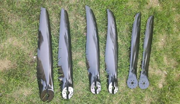 Corsair BlackBee/BlackBull/CorsairM19Y /Black Magic/Corsair M21/Corsair M25Y/Black Devil paramotor carbon propeller