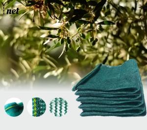 Hot Selling Olive Net Greek Markets Triangular Mesh Surface Plastic Net Green