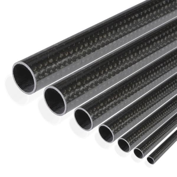 3K Carbon Fiber Tube 100% Carbon Content High Strength