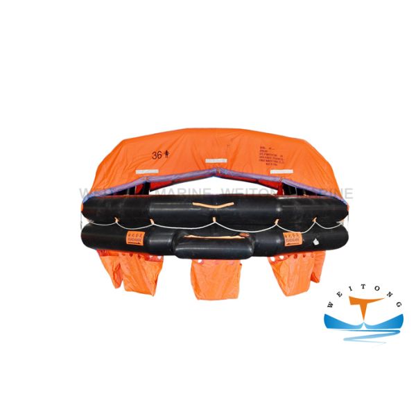 Open - Reversible Marine Life Raft 18m Storage Height DNV GL Approved