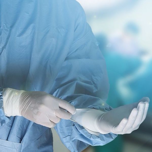 Textured Sanitation Vinyl Disposable Medical Gloves For Laboratory