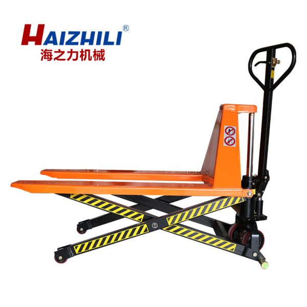 1000kg Hand Pallet Truck 800mm Lifting Height Automatic Descendng Speed Control