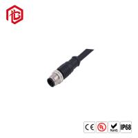 Homem fêmea circular impermeável M8 M12 2Pin 3Pin 4Pin 5Pin 8Pin 12Pin 17 Pin Cable Connector de IP67 IP68
