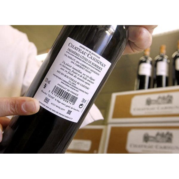 Pegamento caliente del derretimiento de la fuerza inicial de la resistencia a alcohol alto para la botella de copa de vino