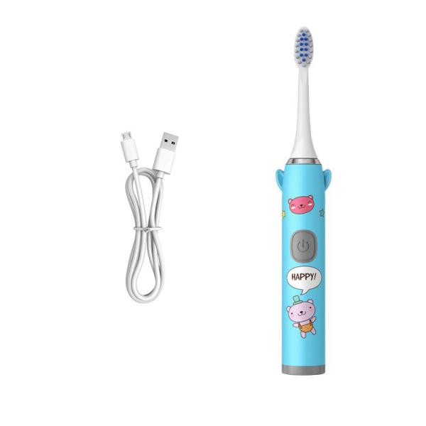 USB Charge Kids Children Toothbrush Electric Soft Bristles ODM Service With Size Is 5.5*19.5*3 cm And Weight Is 41 Gram