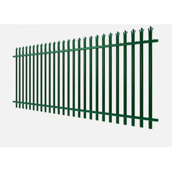 Зеленый горячо оцинкованный трехугольный ограждение с углом бледной для хорошей