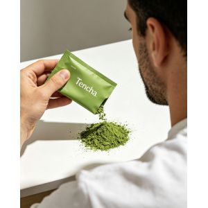 Unmilled Organic Ceremonial-Grade Tencha Green Tea Leaves Vanilla Flavored Raw Material for Premium Matcha Production