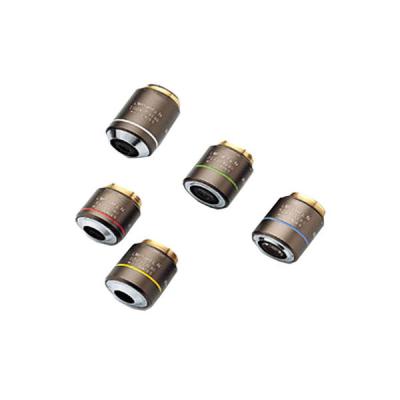 Metade biológica de lente objetiva 5X 10X 20X 50X 100X do microscópio apocromático