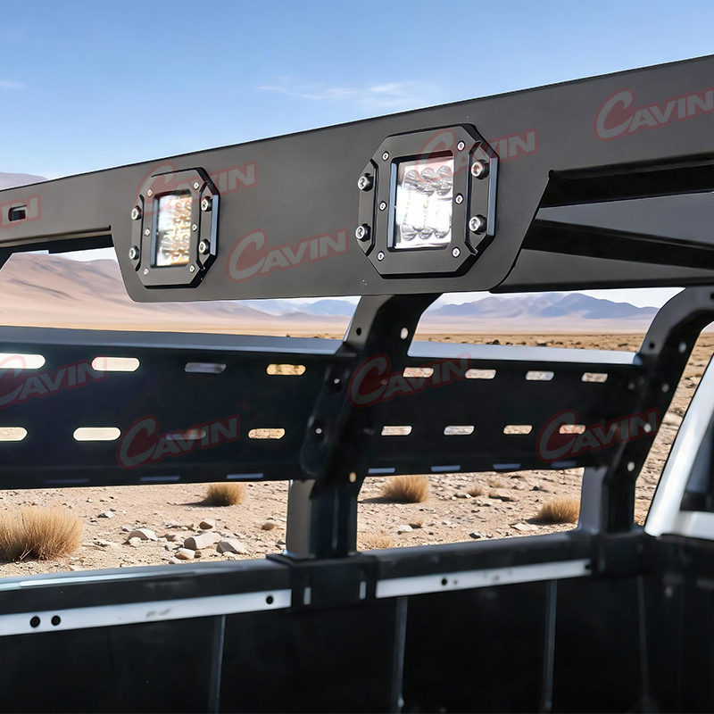 4x4 Offroad Heavy Duty Steel Adjustable Truck Bed Rack 500KG for F150, Ram 1500,Tundra,Silverado 1500, GMC Sierra 1500,Titan