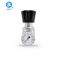 Regulador de gas de acero inoxidable de baja presión Aire Nitrógeno Propano Natural