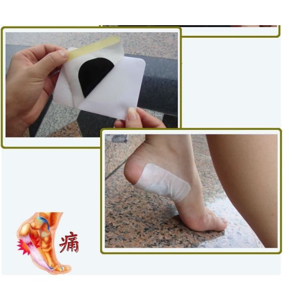 Heel Spur Pain Relief Patch Herbal Calcaneal Spur Rapid Heel Pain Relief Patch Foot Care Treatment Plaster