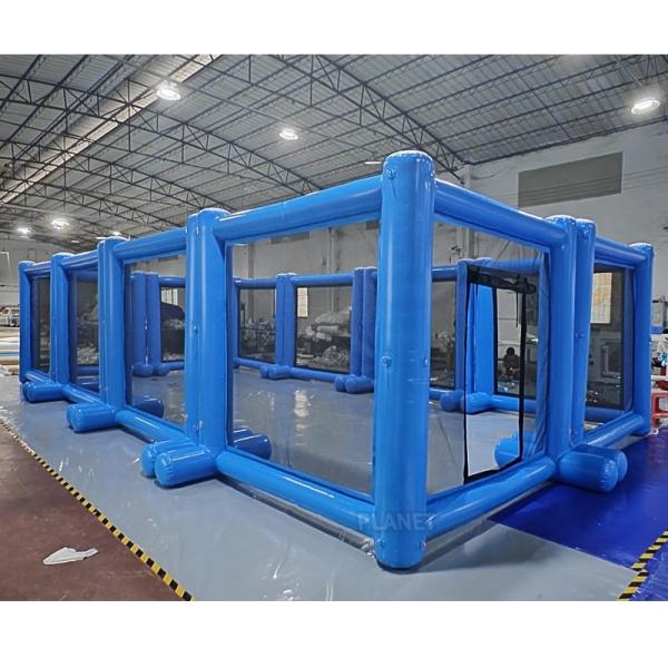 Jogos Desportivos Comerciais Paintball Inflable Arena Paintball PVC Campo
