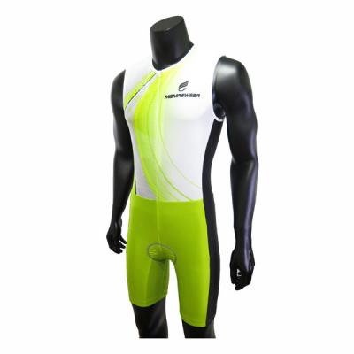 Terno feito sob encomenda da velocidade do Triathlon da sublimação do estilo quente, camiseta interioa feita sob encomenda do Triathlon