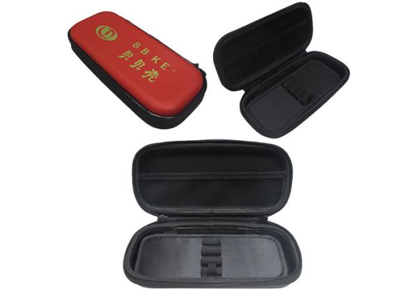 Smooth PU Fabric EVA Pencil Case with Screen Printing , Stylish Pencil Case
