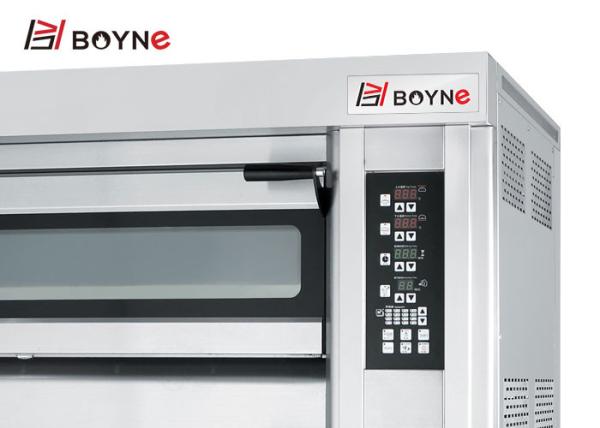 Three Layer Six Trays Gas Oven With Computer Panel for Baking Shop