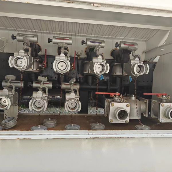 3 inch Aluminium French Discharge Valve for Fuel Tank Truck API Valve Unloading Valve Standard