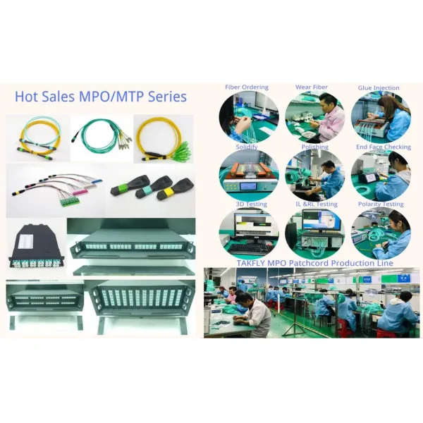 12 Core OM3 MPO to LC Fanout Fiber Optic Cable LSZH CPR Certified