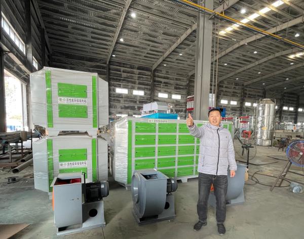 Long Lasting High Capacity Strong Activated Carbon Adsorption Filter Box Remove Formaldehyde Benzene Voc