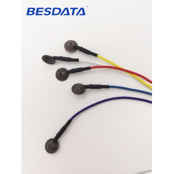Portable EEG Medical Equipment EEG Electrodes TPU Cable 1.5m Cable length