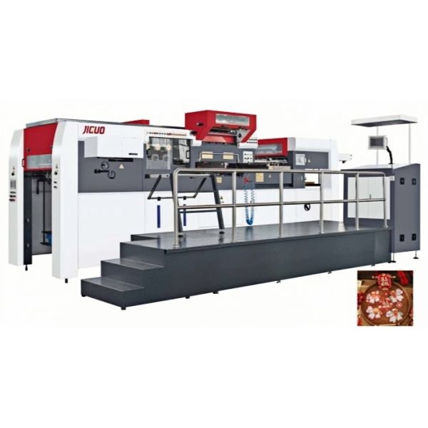 High Precision JIGUO TMY-1320H Automatic Die Cutting & Foil Stamping Machine (±0.1mm)