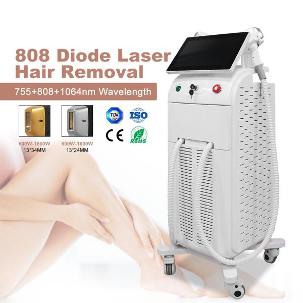Soprano Titanium Plainless Vertical 808nm Triple Wavelength Diode Laser Hair Removal Beauty Machine