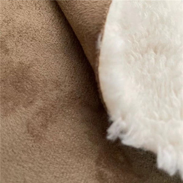 Замша куртки 100 полиэстер скрепила ткань 75Dx160D 420gsm 150cm