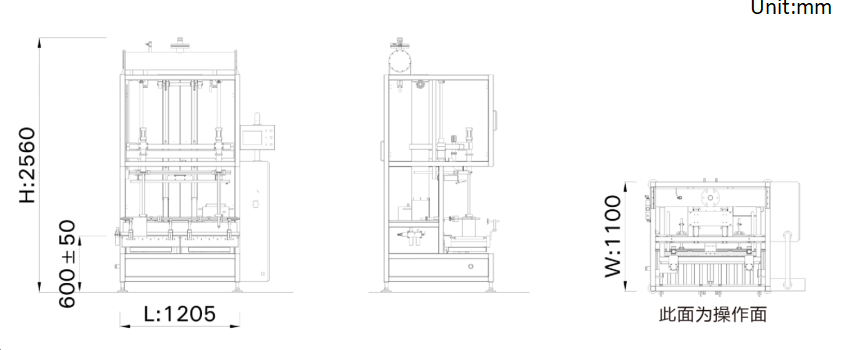 Pesticide Filling Machine Equipped with METTLER TOLEDO Weighing System and Schneider Electrical Components for Operation