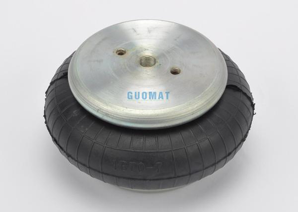 ガスは産業空気ばねのContitechの単一の回旋の空気アクチュエーターFS 70-7 G1/4ふいご様式を満たした