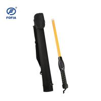 Lecteur animal Cattle Ear Tag RFID 125KHZ de bâton de longue antenne jaune