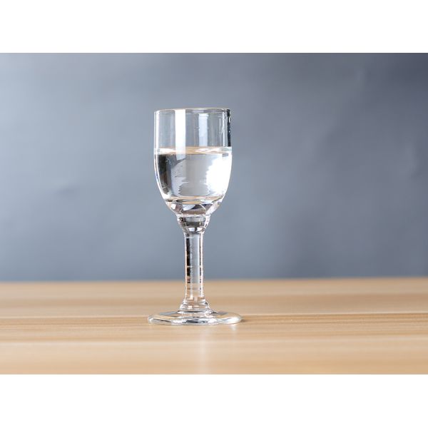 Machine Made 2 Oz Goblet Shot Glass For Wine Tasting