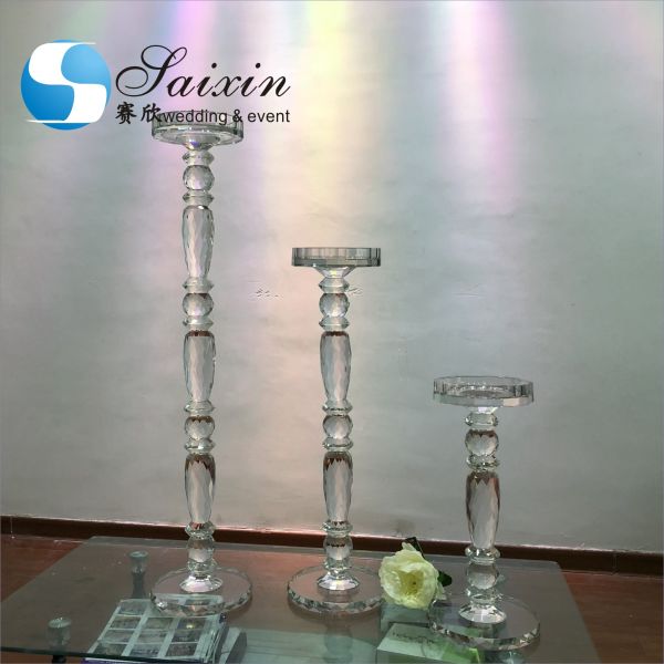 ZT-026 свадебные аксессуары декоративный набор однокристаллические столбики подсвечники