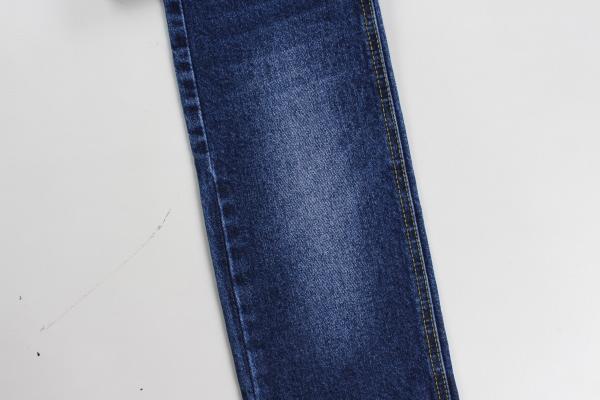 2024 Hot Sell 12.5 Oz  Dark Blue Stretch  Woven Denim Fabric For Jeans