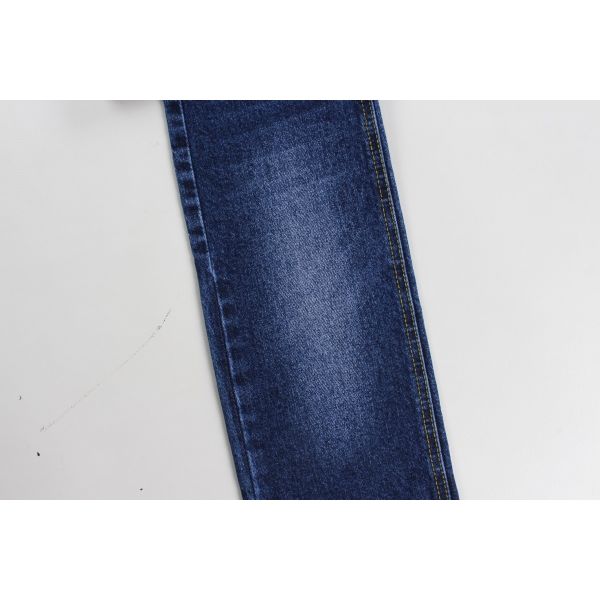 2024 Hot Sell 12.5 Oz  Dark Blue Stretch  Woven Denim Fabric For Jeans
